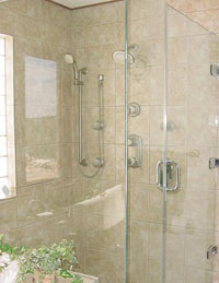 frameless shower systems